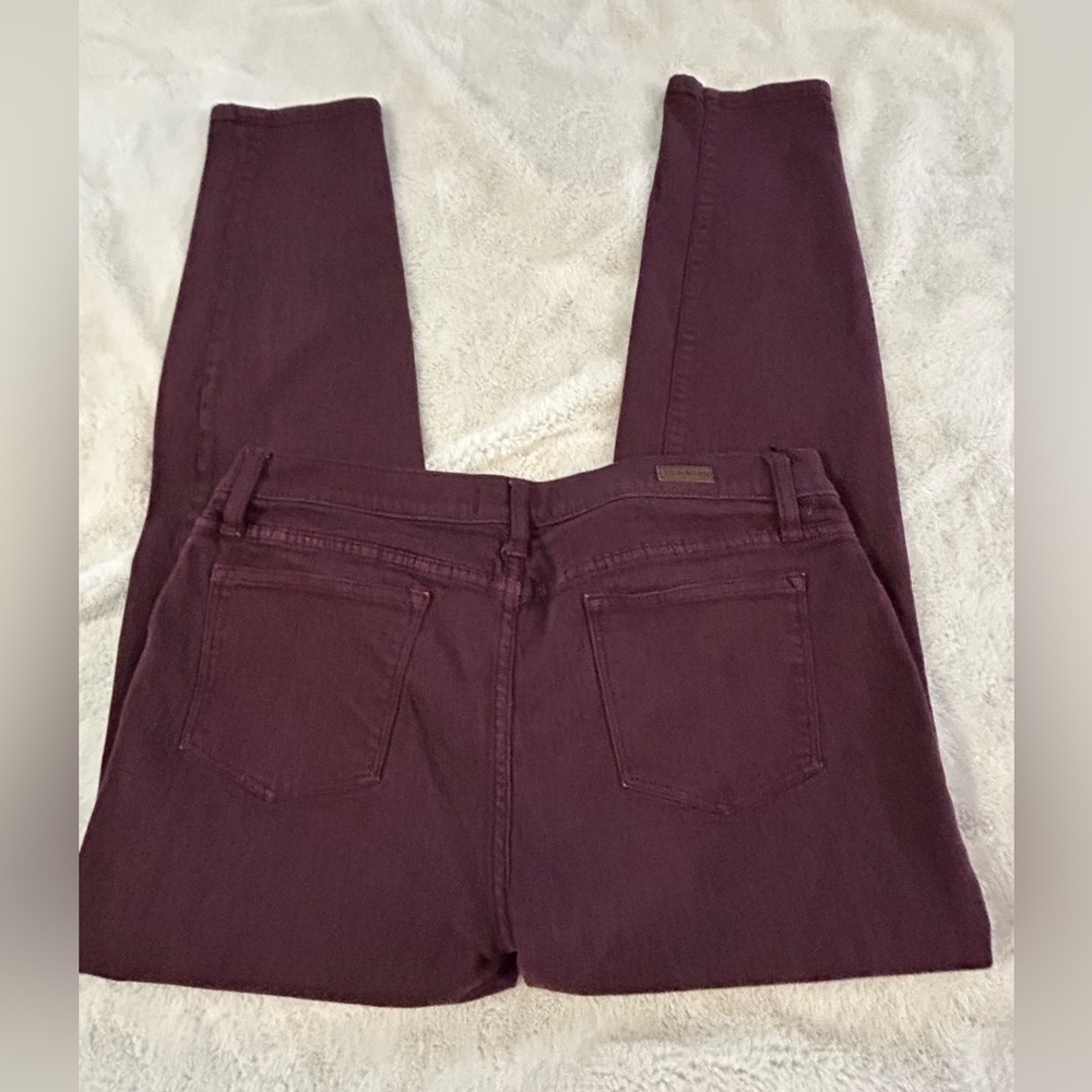 Lila Ryan. Size 32. Burgundy. - Picture 6 of 8